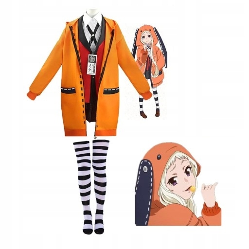 Cosplay Anime Kakegurui manga bluzy damskie