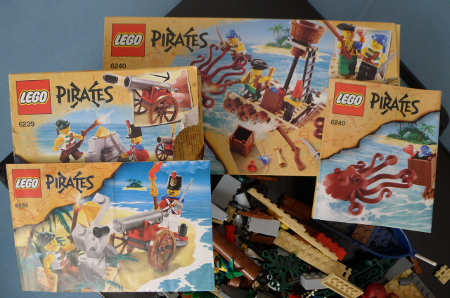 KLOCKI LEGO PIRATES 6240 , 6239