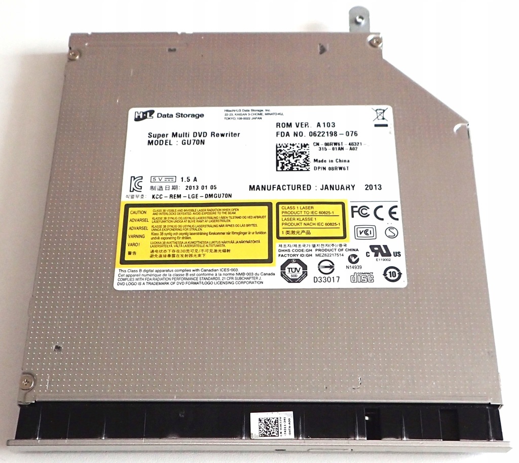 DELL Inspiron 5421 napęd NAGRYWARKA DVD 08RW6T