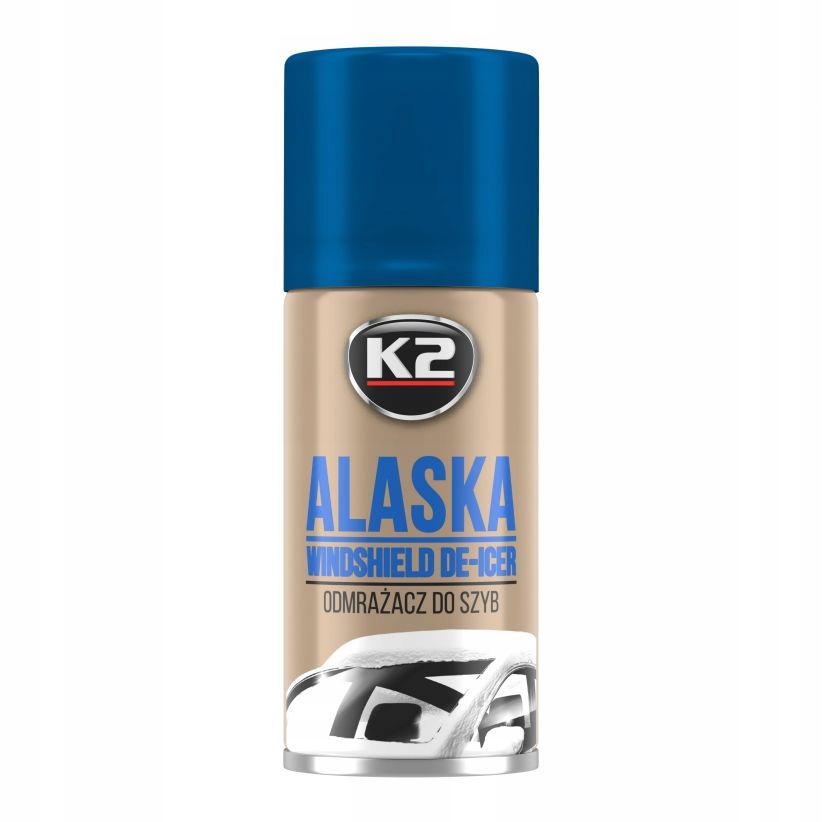 ALASKA K2 Odmrażacz Do Szyb Efektywny 150 ml