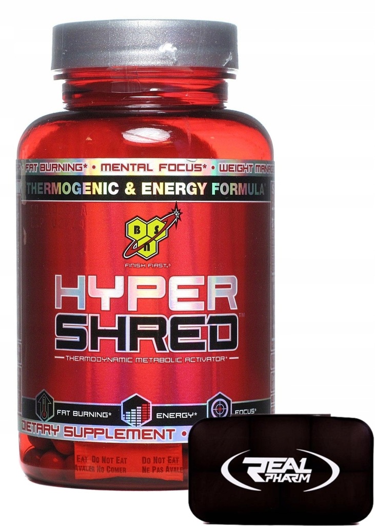 BSN Hyper Shred - 90kap. SPALACZ ODCHUDZANIE