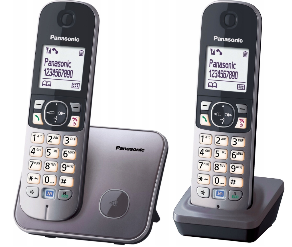 BEZPRZEWODOWY TELEFON STACJONARNY PANASONIC TG6812