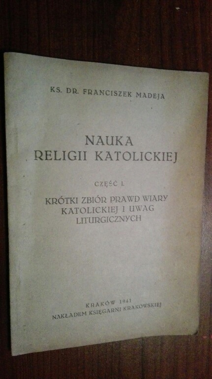 Nauka religii katolickiej cześć 1 1941