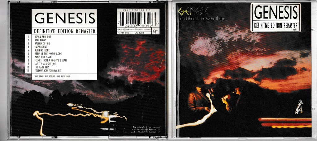 CD Genesis - ...And Then There Were Three... _____