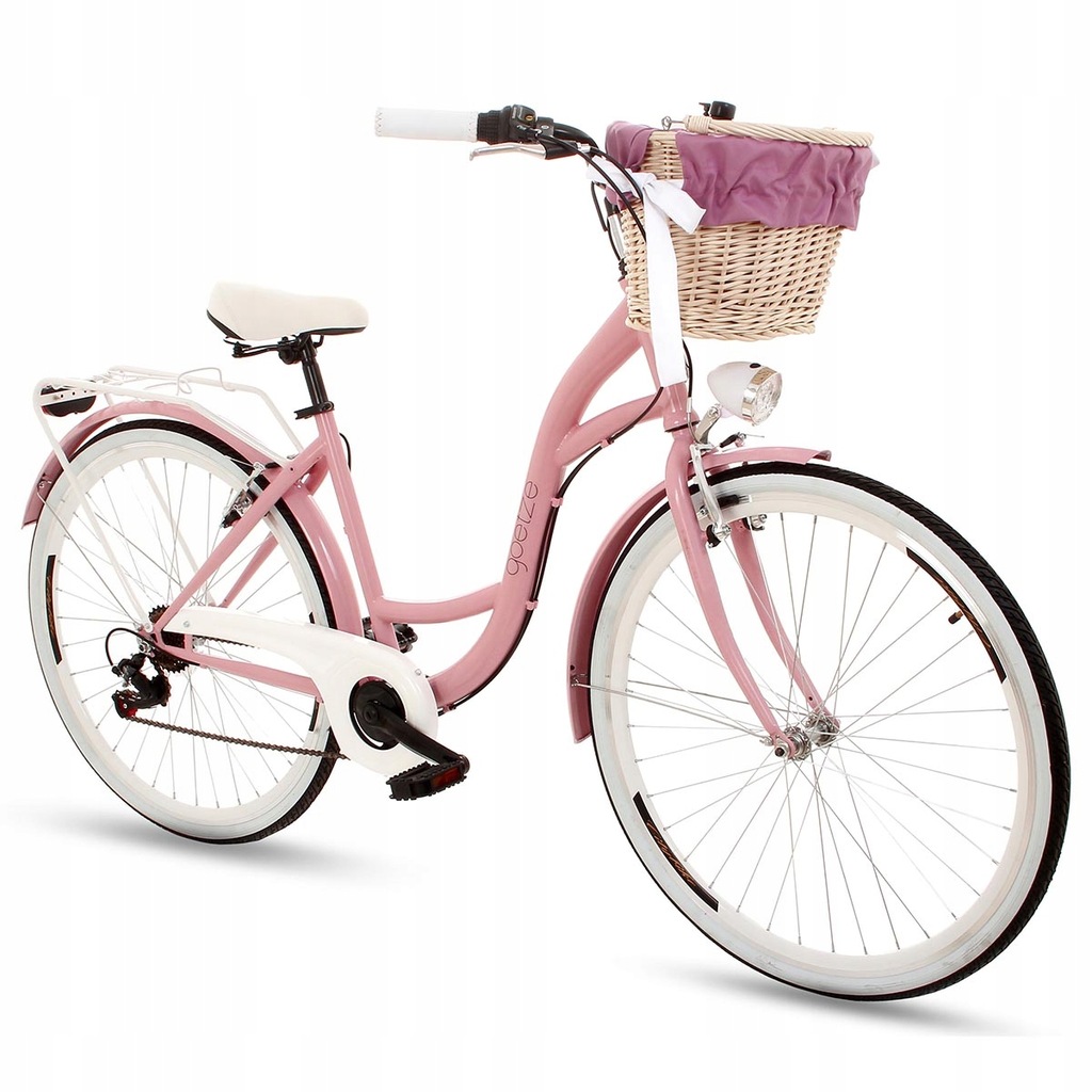 DAMKA 28' LEKKI ROWER MIEJSKI DAMSKI 6 BIEGÓW 2019 7912775864