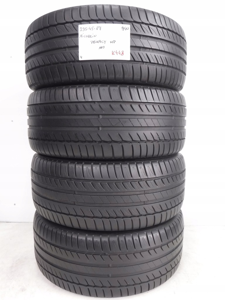 OPONY LETNIE MICHELIN PRIMACY HP 235/45/17 94W MO - 12664538982 ...