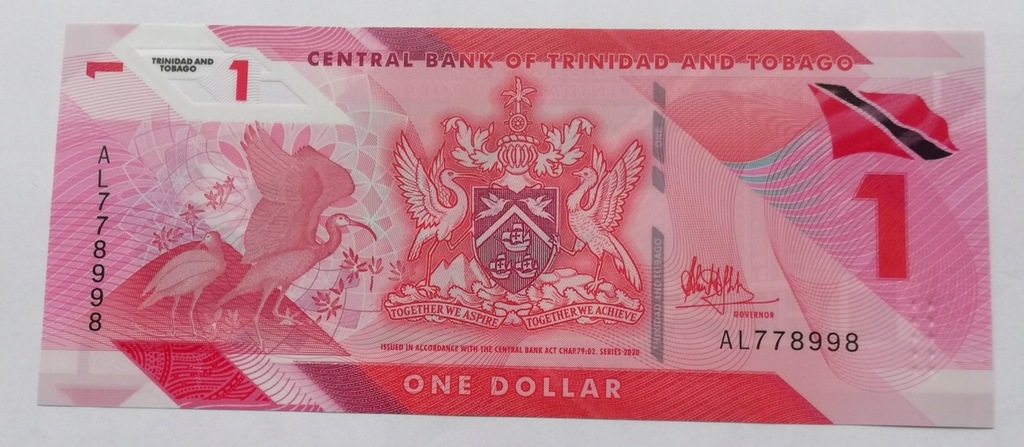 Trinidad and Tobago 1 dolar 2020