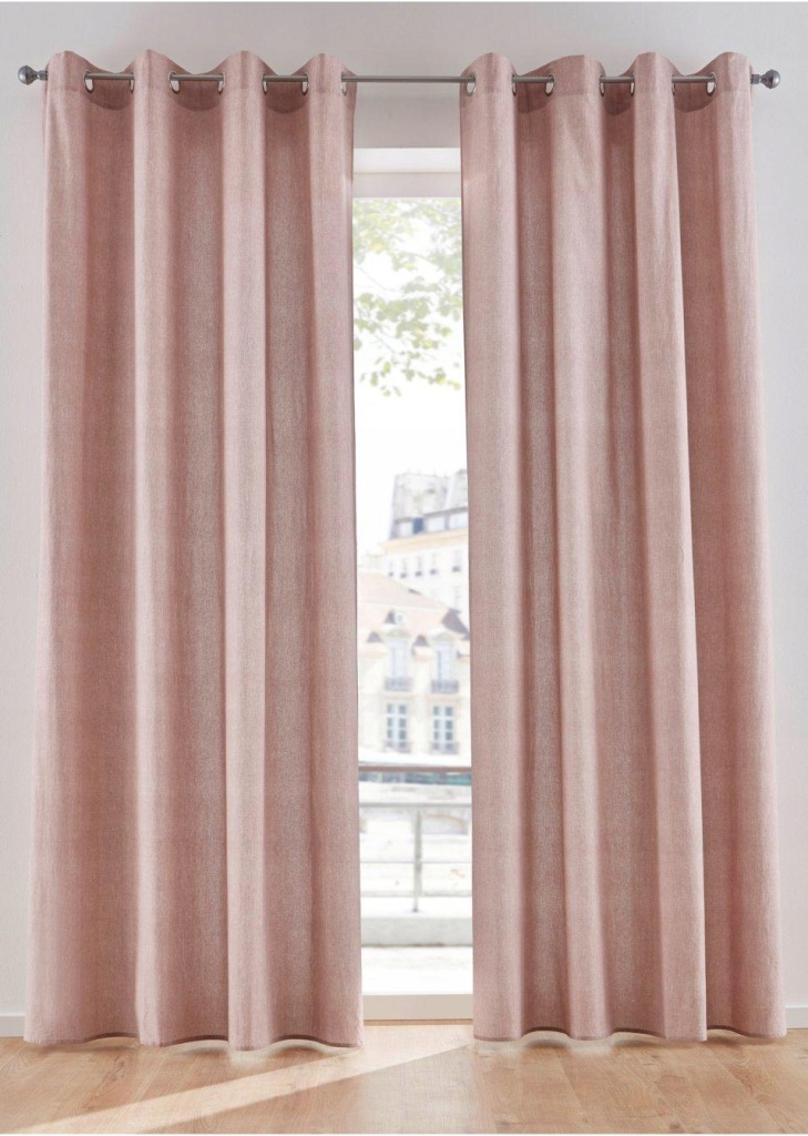 ZASŁONA ANNA 1SZT RÓŻOWY MELANŻ 3K1F08 Bonprix 140/245