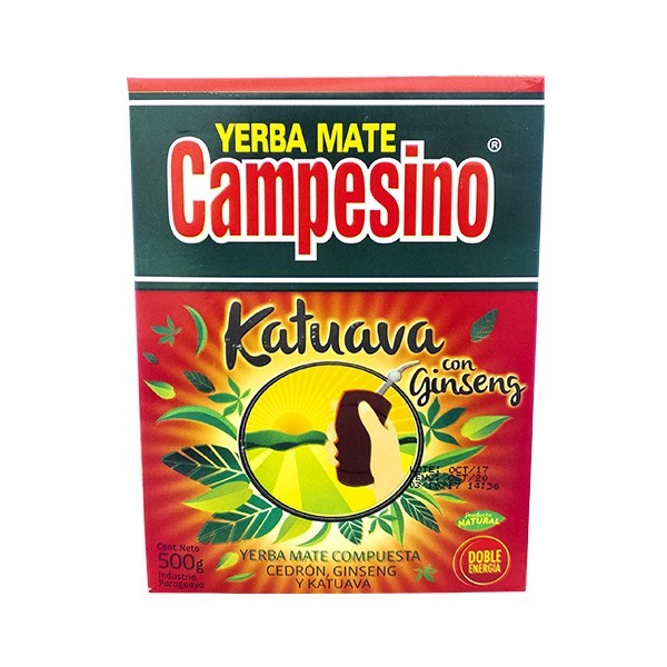 Yerba Mate Campesino Katuava + Ginseng 0,5Kg