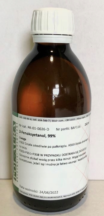 2-Fenoksyetanol 99% 250 ml