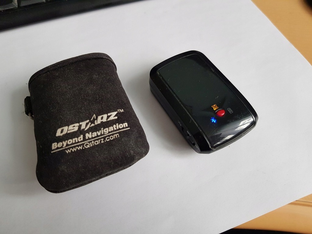 Rejestrator GPS Qstarz bt-q1000 Bluetooth