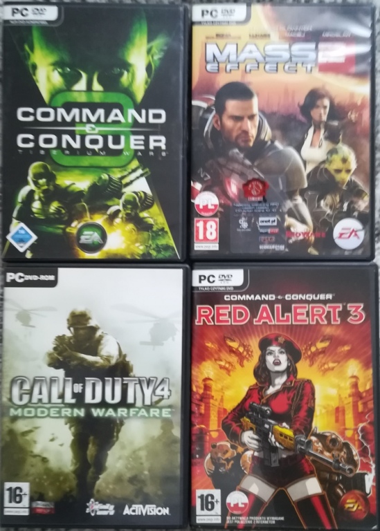 ZESTAW GIER NA PC-ta: CALL OF DUTY 4, MASS EFFECT