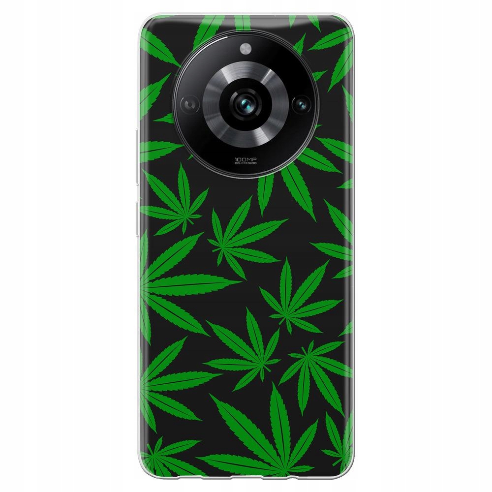 Etui do Realme 11 Pro 5G / 11 Pro Plus 5G Wzory Ganja Marihuana Zioło THC