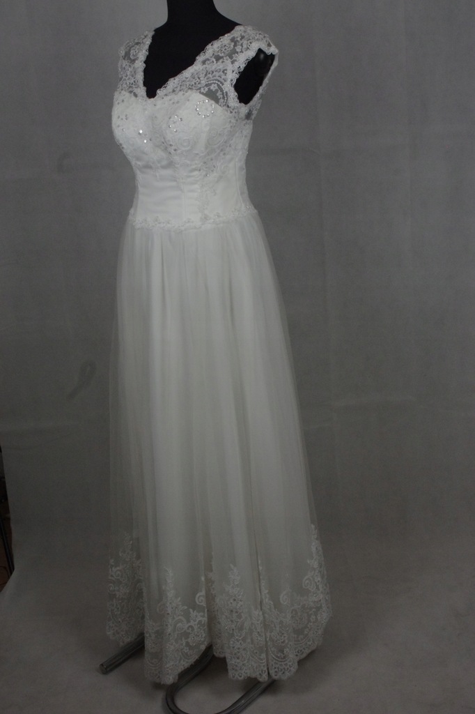 Nowa suknia ślubna 40 L BCM z likwidacji salonu