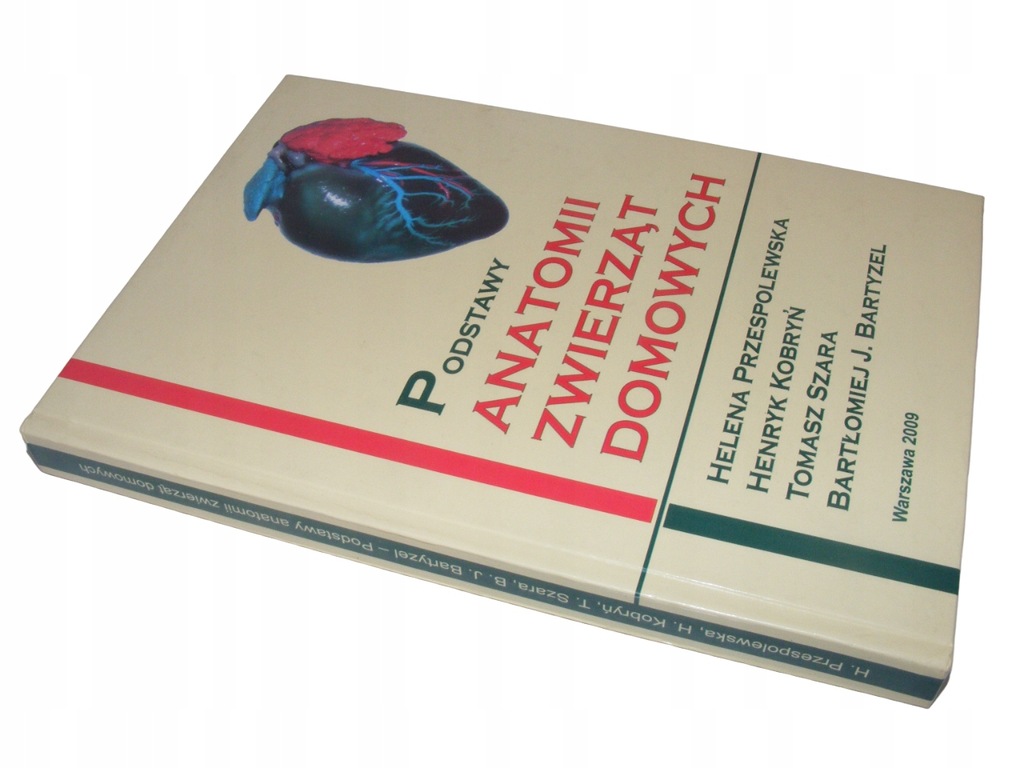 PODSTAWY ANATOMII ZWIERZĄT DOMOWYCH - Przespolewska Kobryń TWARDA BDB