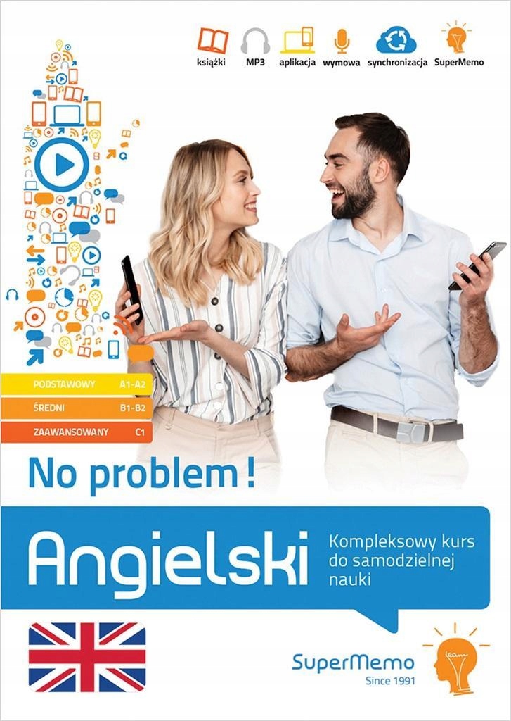 ANGIELSKI. NO PROBLEM! A1/A2, B1/B2, C1