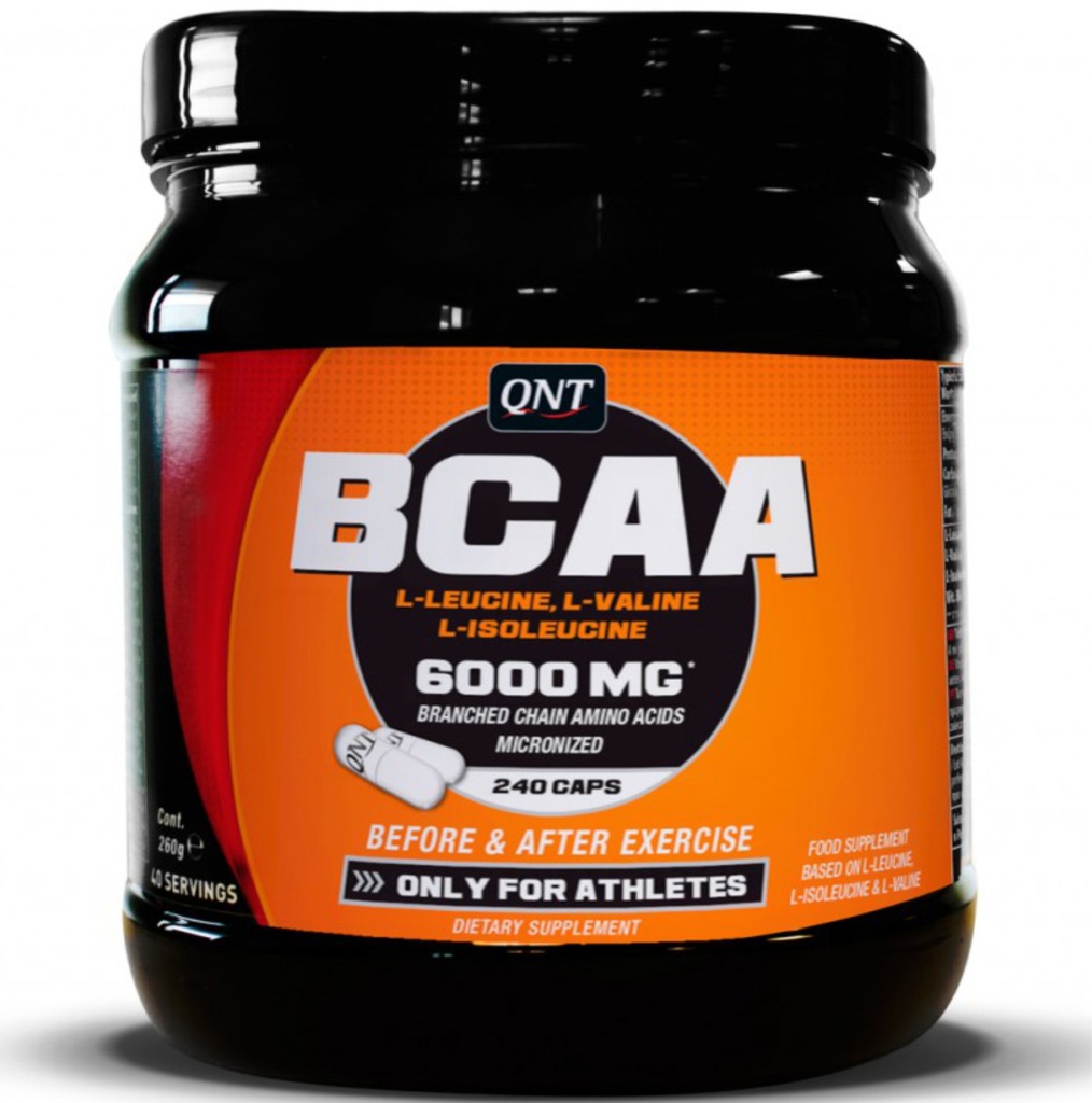 QNT BCAA 6000 240 caps. AMINOKWASY !