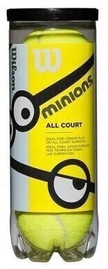 Minions All Court 3 Balls Piłka tenisowa