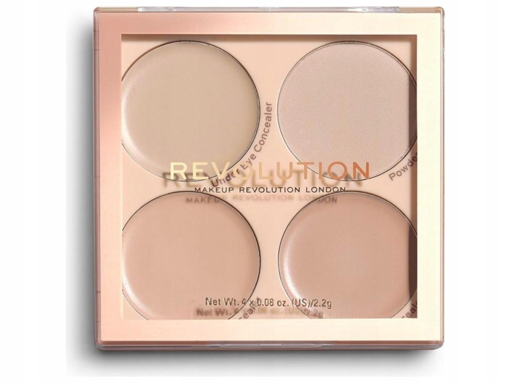 REVOLUTION Matte Base Concealer Kit C1-C4