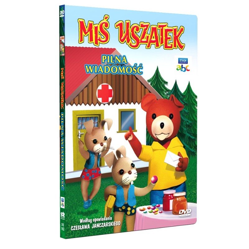 MIŚ USZATEK Pilna Wiadomość DVD 12 odc 94 min 24h