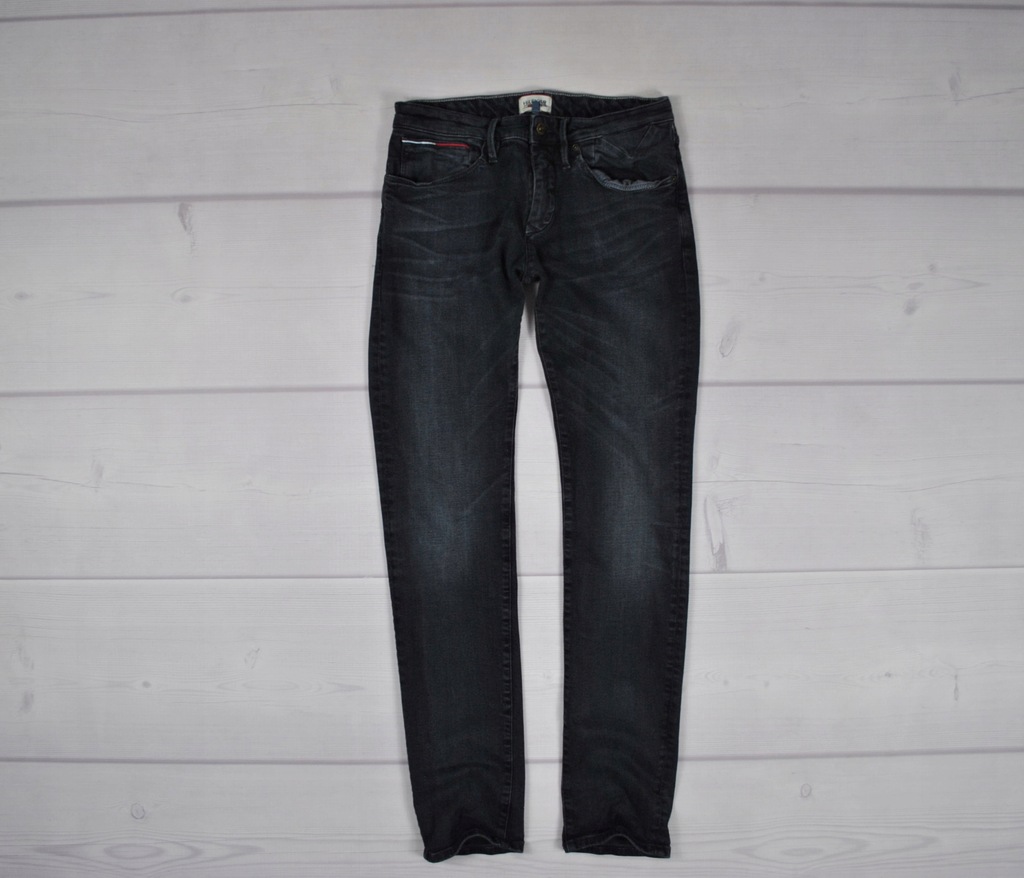 HILFIGER DENIM SCANTON ORYGINALNE ZWĘŻANE W31 L34