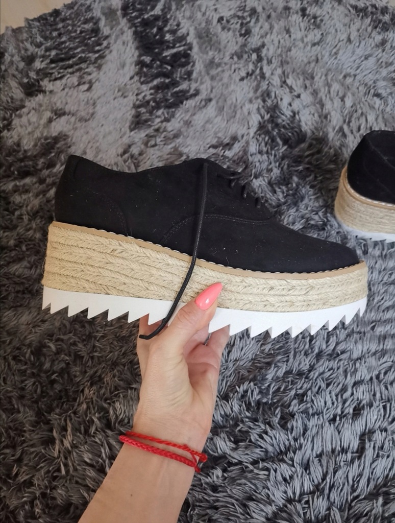 H&m buty jesień espadryle 36