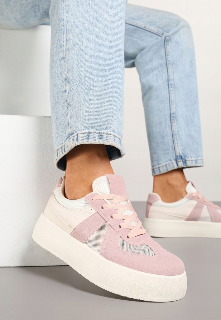 Renee Różowe Sneakersy damskie 36