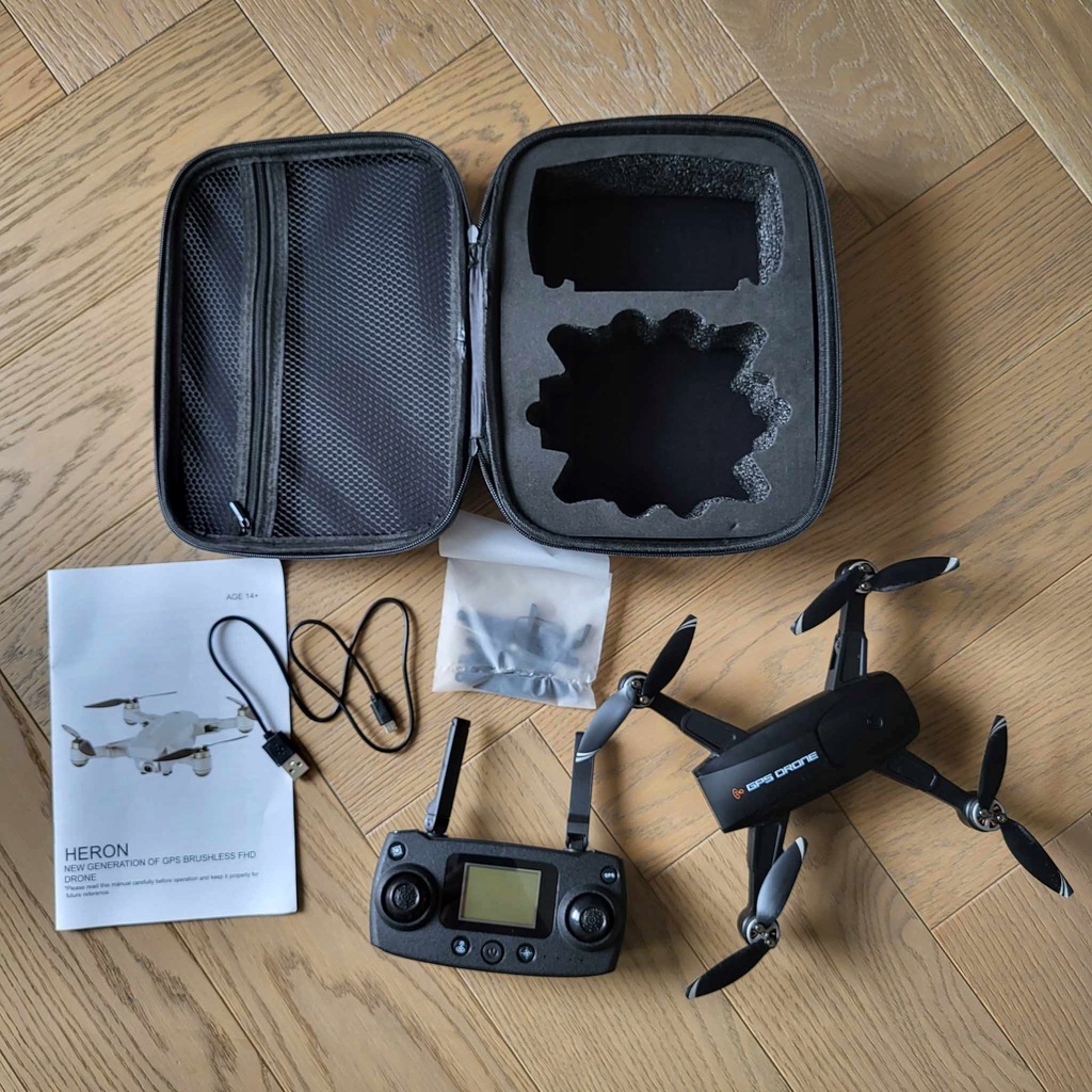 Dron JJRC X16 sk adany fold 5G WiFi FPV GPS 14288901609