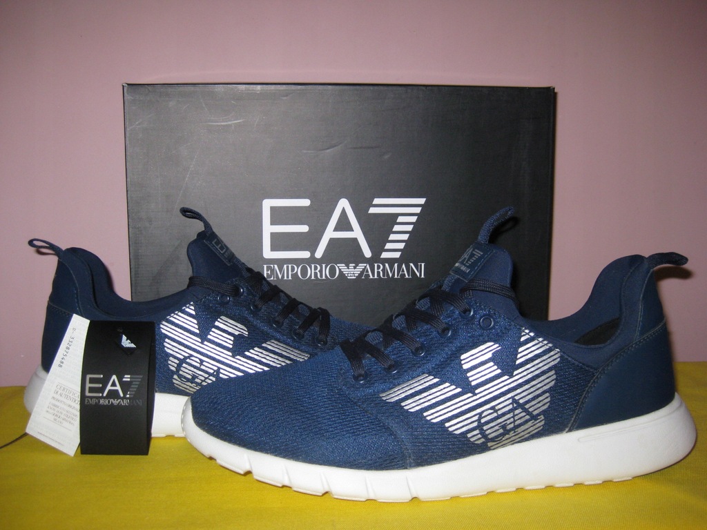 EMPORIO ARMANI EA7 SNEAKERSy roz.45 1/3 wkł 29,5cm