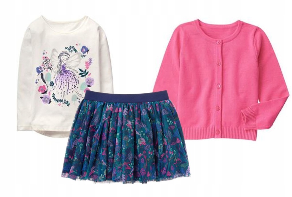 GYMBOREE SUPER ZESTAW DLA DZIEWCZYNBKI L10-12