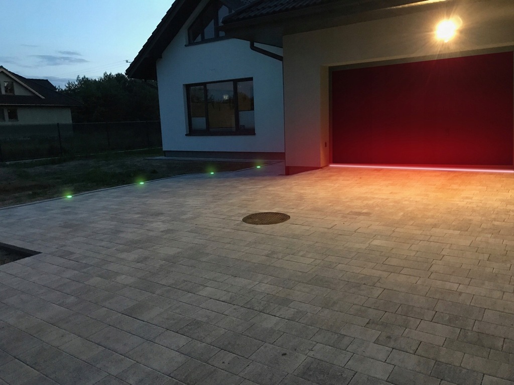 LISTWA LED KOSTKI BRUKOWEJ 150 cm IP68 BRUK Line 9522804504 oficjalne archiwum Allegro