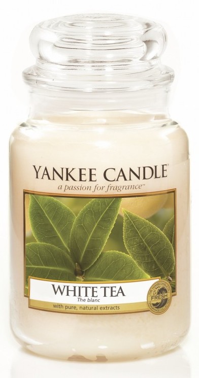 YANKEE CANDLE ŚWIECZKA ZAPACHOWA WHITE TEA 623g