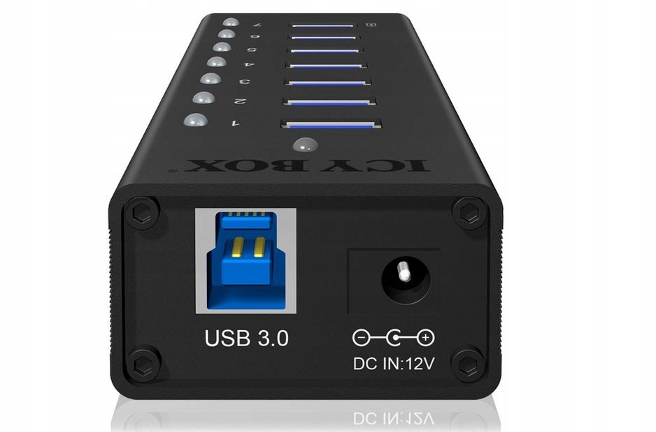 Купить Активный 7-портовый концентратор IcyBox IB-AC618: отзывы, фото, характеристики в интерне-магазине Aredi.ru