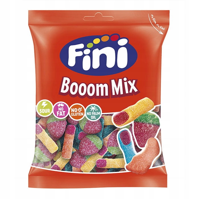 FINI BOOOM MIX ŻELKI OWOCOWE 500G