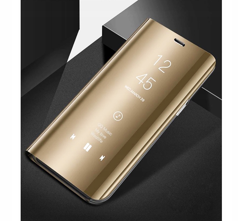 ETUI FLIP CLEAR VIEW COVER Samsung Galaxy A7 2018 7688046747