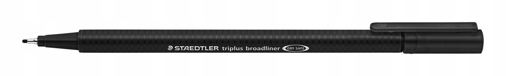 Cienkopis broadliner triplus 0.8 mm czarny Staedtl