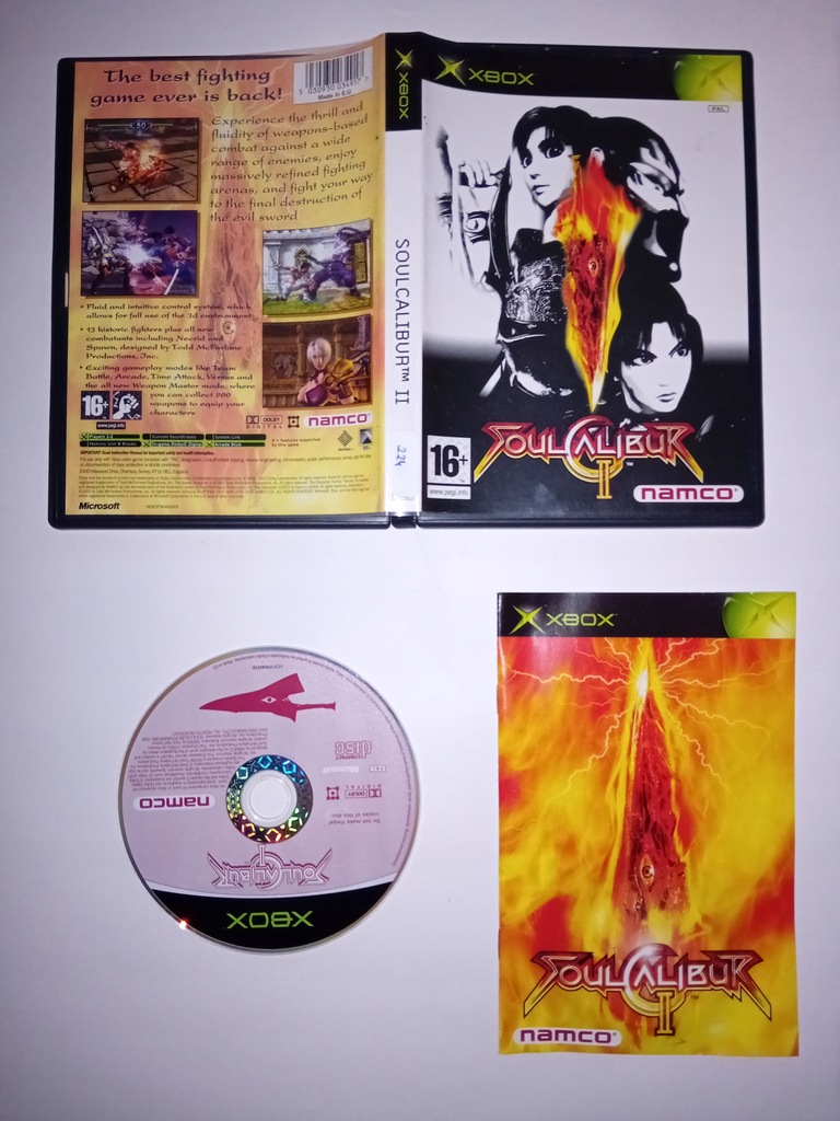 SOULCALIBUR II STAN BDB MICROSOFT XBOX