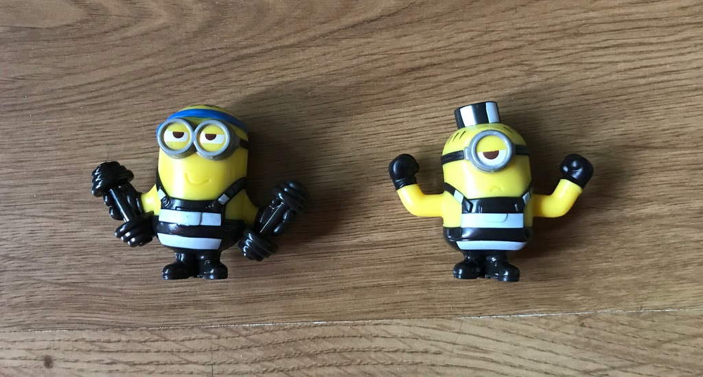 Mcdonalds happy meal minionki gru kevin bob