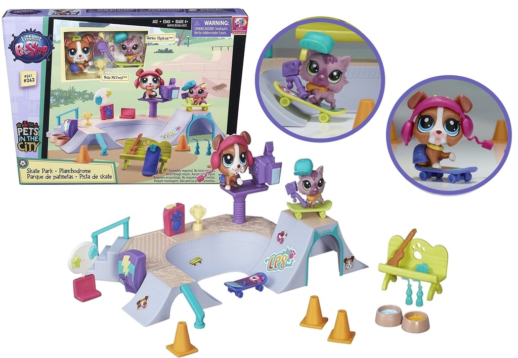littlest pet shop skate park