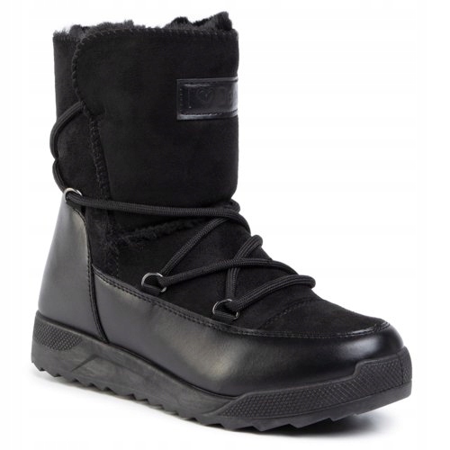 DEEZEE ŚNIEGOWCE CZARNE FUTERKO KOZAKI 38