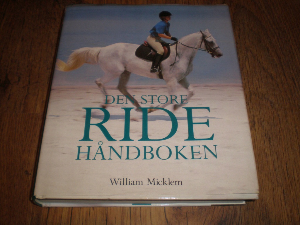 książka - nauka jazdy konnej - wydanie Norwegia