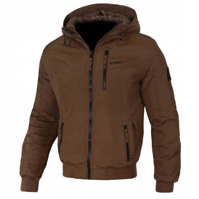 KURTKA MĘSKA PIT BULL JACKET SPINNAKER r.S brown