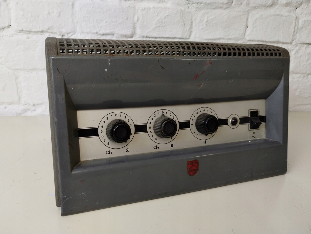 Wzmacniacz lampowy PHILIPS EL 6400 EL6400 Nr.1 - 13900048296 ...