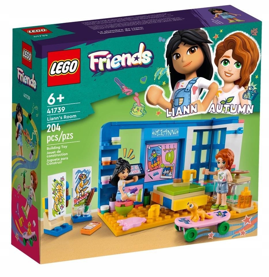 LEGO FRIENDS 41739 POKÓJ LIANN, LEGO