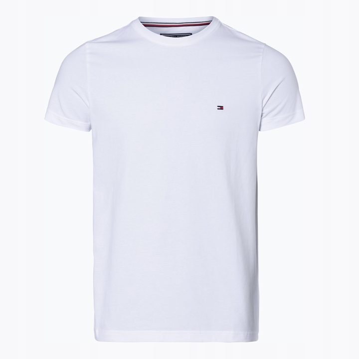 Koszulka męska Tommy Hilfiger TH T-shirt biały XL