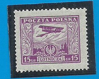 Fi. 221** - luzak - Lotniczy - 15Gr - 1925r - CZYSTY