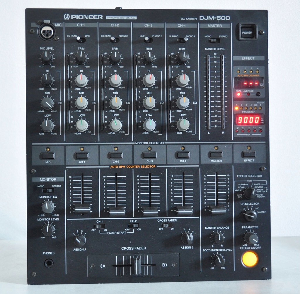 Pioneer DJM500 dj mixer jak djm600 - 8199237588 - oficjalne
