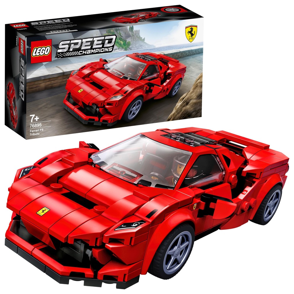 LEGO Speed Champions #76895 Ferrari F8 Tributo ZESTAW