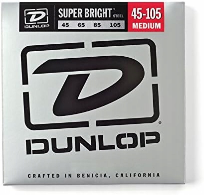 Struny basowe Dunlop Super Bright Stainless Steel 45-105 (DBSBS45105)