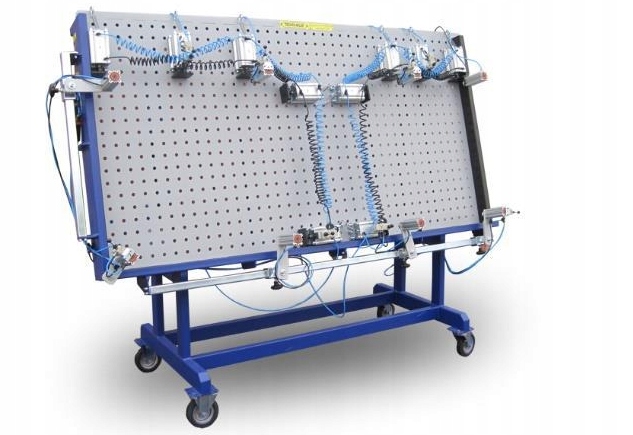 Pneumatyczny ścisk stołowy otworowy